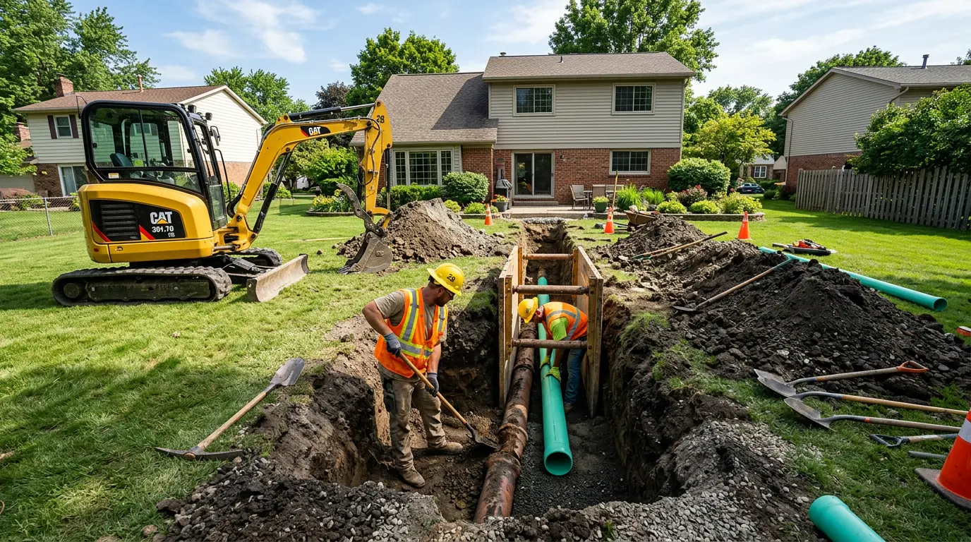 Sewer Cleanout in Mattoon, IL